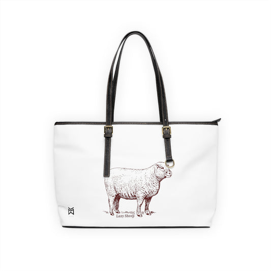LAZY SHEEP PU Leather Shoulder Bag