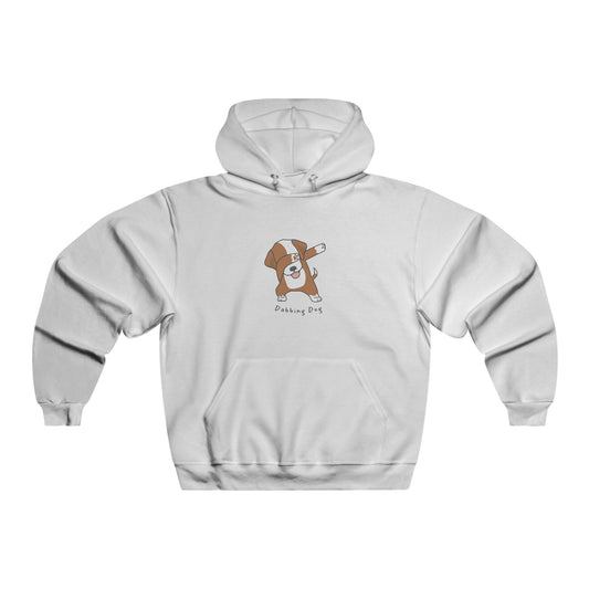 DABBING DOG NUBLEND® Men's Hooded Sweatshirt